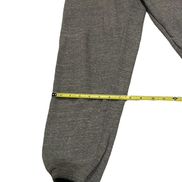 Aviator Nation - 5 Stripe Sweatpants Heather Gray and Blue Medium - Picture 8 of 9